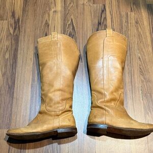 Frye Tan Boots size 6
